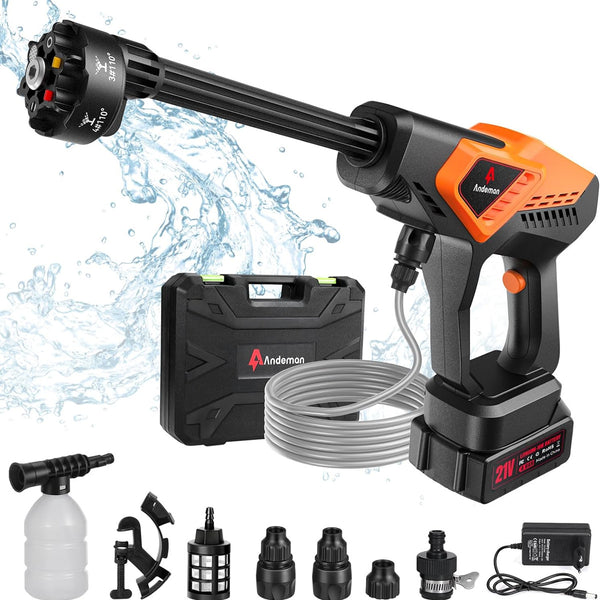 ST-18 Cordless Pressure Washer, 4.0Ah Battery 1080 PSI
