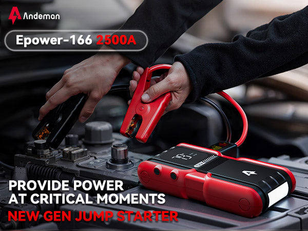 epower-166-jump-starter-2500a-battery-12v-portable-power-quick-charge-provide-power-at-critical-moments