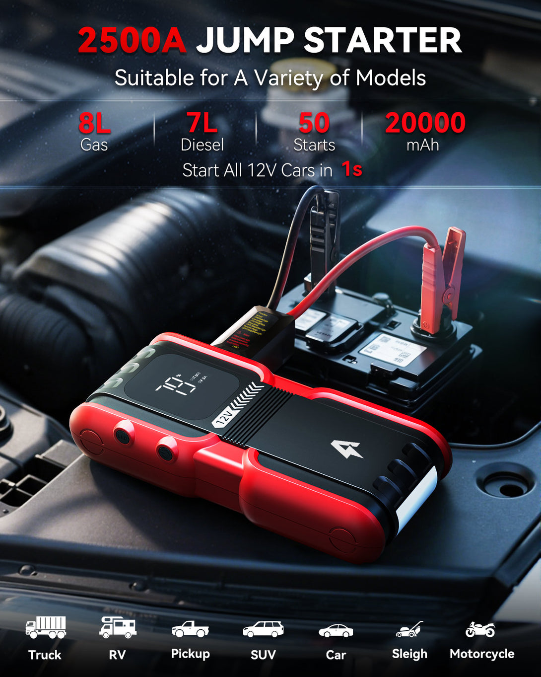 epower-166-jump-starter-2500a-battery-12v-portable-power-quick-charge-up-to-8l-gas-engine