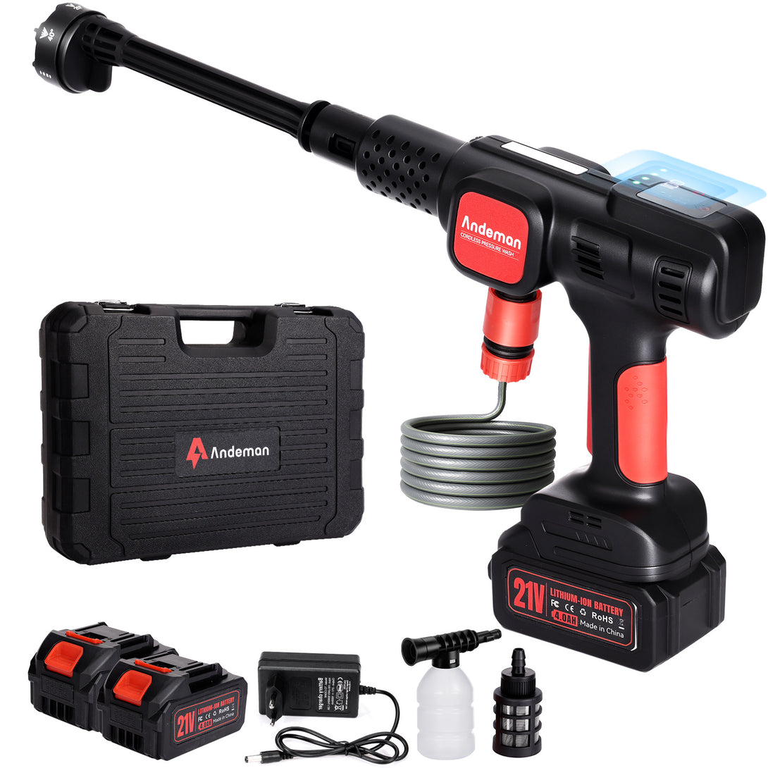 lt03-cordless-power-washer-4.0ah-battery-1080-psi-two- battery-front-view