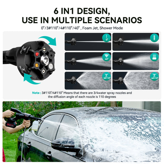 st-7-cordless-pressure-washer-3-0ah-battery-800psi-fast-charge-6-in-1-design-use-in-multiple-scenarios