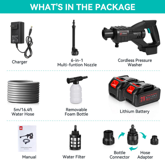 st-7-cordless-pressure-washer-3-0ah-battery-800psi-fast-charge-package-include-2-battery