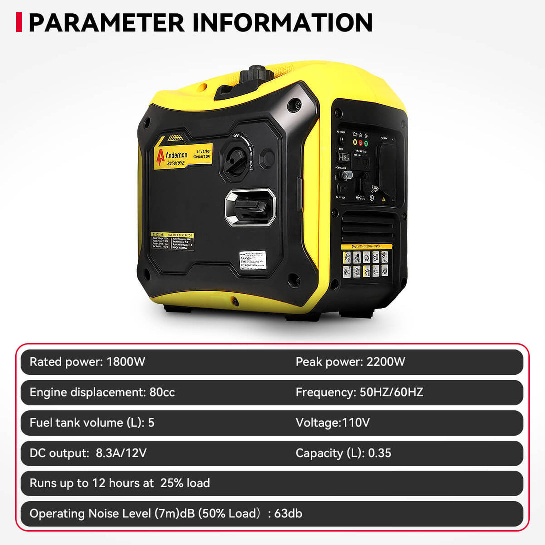 G38-Portable-Generators-parameter-information